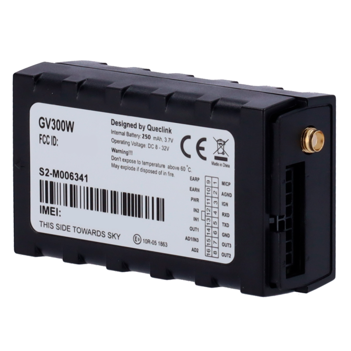 QUECLINK QL-GV300W GPS Tracker with Bluetooth – Compact Asset Tracker for Real-Time Location Monitoring