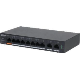 Dahua CS4010-8GT-60-V2 PoE VLAN Web Switch 8xRJ45 1Gb 2xRJ45 uplink 60W