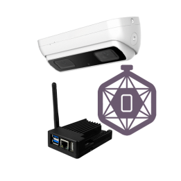 SAFIRE KIT-PEOPLECOUNT-2PRO Комплект для подсчета людей с Wi-Fi, датчиками температуры, влажности и освещенности