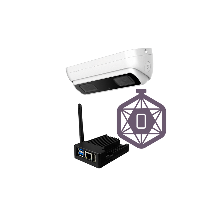 SAFIRE KIT-PEOPLECOUNT-2PRO People Counter Kit with Wi-Fi, Temperature, Humidity, and Light Sensor
