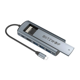 BlitzWolf BW-Neo TH13 6-in-1 USB-C Hub Adapter