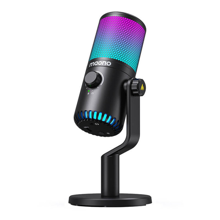 Mängumikrofon Maono DM30RGB (must)