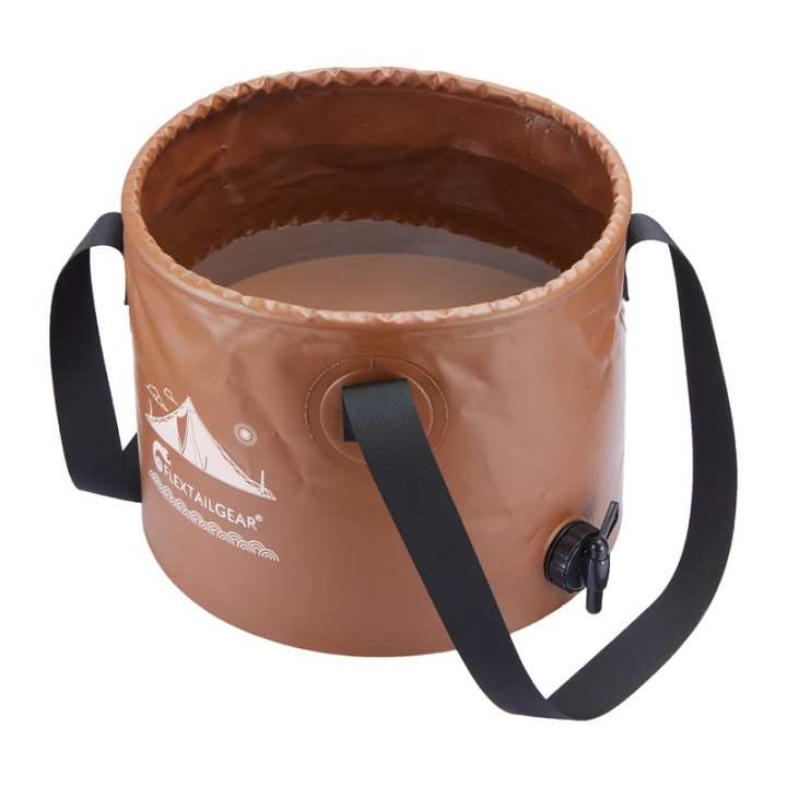 Flextail Flex Bucket 20L kokoontaittuva kauha (ruskea)