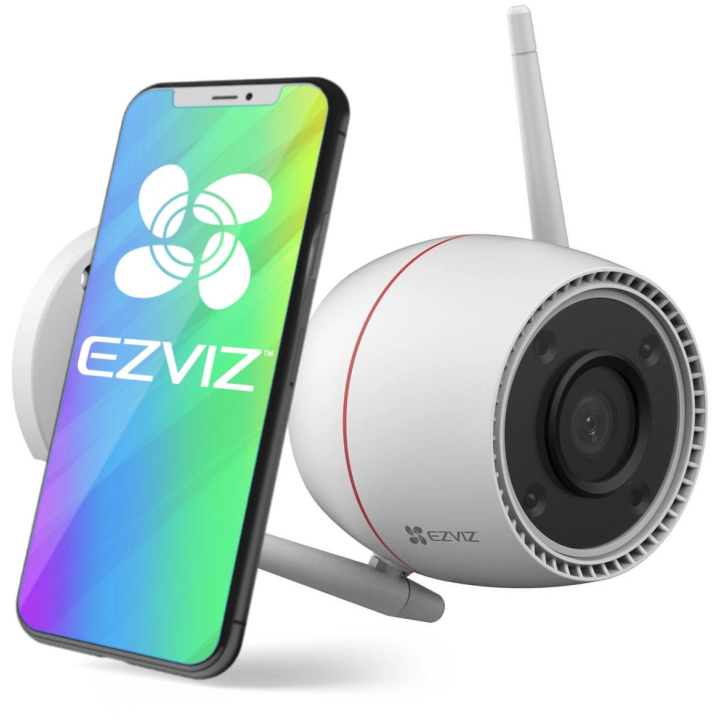EZVIZ H3c 2K Plus 4 megapikselin täyden resoluution IP-kamera