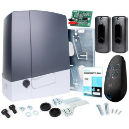 CAME BXV 10 SAFE ATOMO (8K01MS-025) - set for sliding gates up to 1000 kg with TOP remote controls