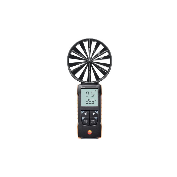 Digital vane anemometer Testo 417 100 mm with App connection