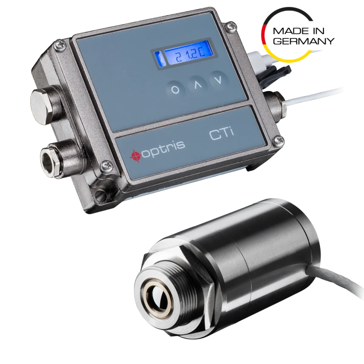 optris CTi LThot — Infrared Temperature Sensor for Hot Environments