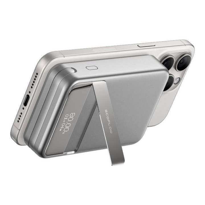 EcoFlow RAPID magnetjõupank, 10000mAh, (hõbe).