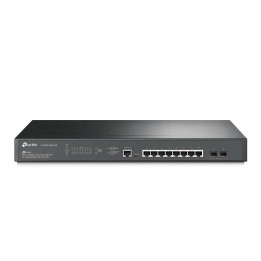 TP-Link :: TL-SG3210XHP-M2 pārvaldītais slēdzis L2+ JetStream, 8 porti PoE+ 2.5GBASE-T, 2 sloti SFP+ 10 Gbit