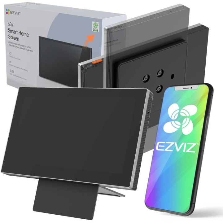 EZVIZ SD7 – juhtmevaba puuteekraaniga monitor videointercomi jaoks
