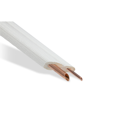 ONNLINE soft copper tube 1/4"-1/2" white insulation 20 m
