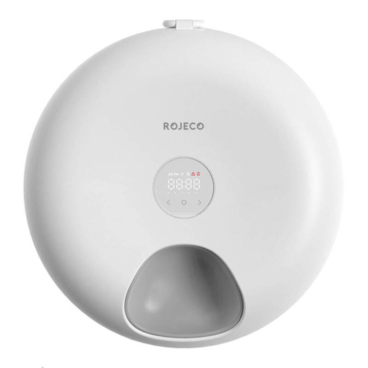 Rojeco 6 Meals automatinis naminių gyvūnėlių tiektuvas 3600mAh