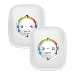 Gosund SP1-HE WiFi Smart Socket 2-Pack (HomeKit) 16A