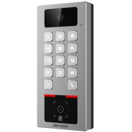 Hikvision DS-K1T502DBWX-CQR prieigos valdymo terminalas QR Wi-Fi Bluetooth 2MP IP65 IK09 12-24VDC