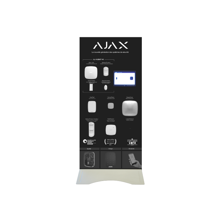 AJAX AJ-BTOTEM-W-FR NVR/DVR ierakstītājs IP kamerām