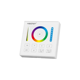 Seinälle asennettava ohjain RGB+CCT 1-alue 2xAAA B0