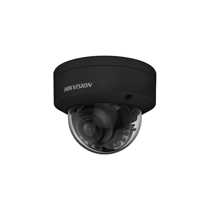 Hikvision DS-2CD2747G2HT-LIZS(2.8-12)/eF/BLK 4 MP Smart Hybrid Light ColorVu motoriseeritud varifokaalse kupli IP-kaamera PoE-ga