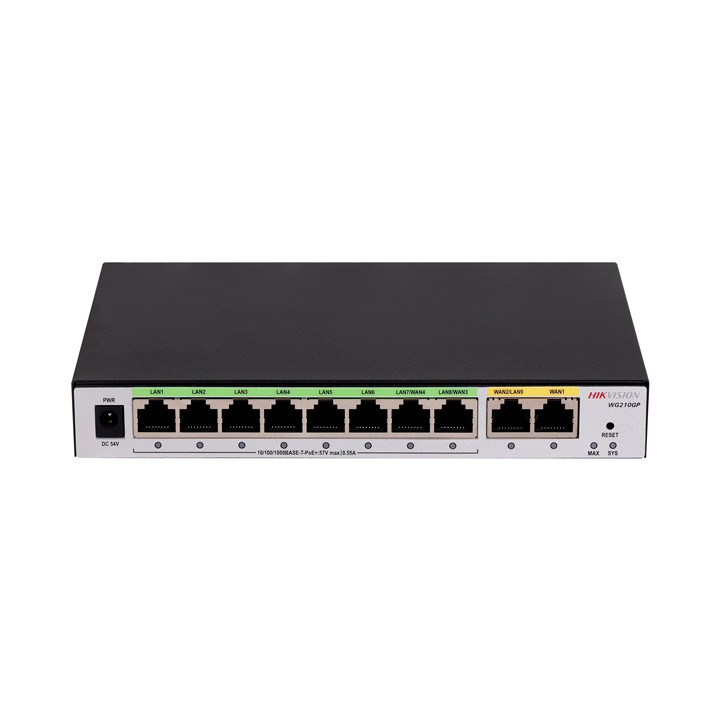 Hikvision DS-3WG210GP-SI 8-портовый PoE коммутатор 10/100Mbps