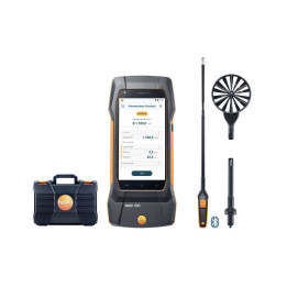 Universaalne õhukvaliteet Testo 400 õhuvoolu ringkond 16 mm sparneline sondiga ja Bluetoothi reiting