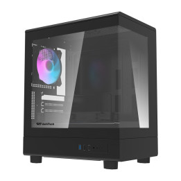 Черный корпус для компьютера DarkFlash DB330M (+3 вентилятора) v2
