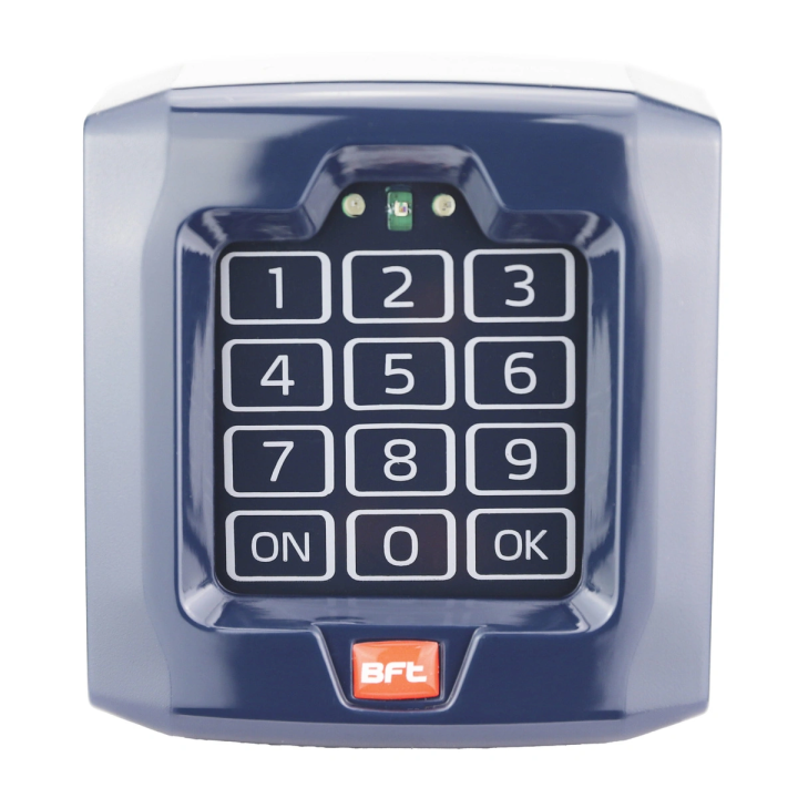 BFT Q.BO TOUCH 10-channel wireless keypad 433.92 MHz IP55