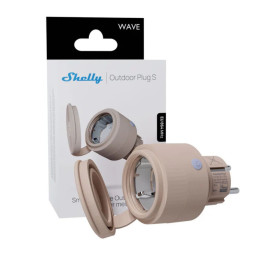 Shelly Wave Outdoor Plug S LR – energiatarbimise jälgimise pesa, Z-Wave