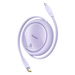 USB-kaabel Baseus Free2Pull USB-C kuni iP 20W 1m (lilla)