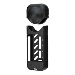 Sunnylife Silicone Protective Case + Lens Cover for Insta360 X4 (Black) X4-BHT818-D