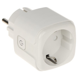 ATLO ATLO-P1-TUYA Wi-Fi viedais kontaktdakša, Tuya/Smarteg Smart Life, 10A 2300W, balss vadība ar Alexa/Google