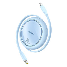 USB-кабель Baseus Free2Pull USB-C to iP 20 Вт 1 м (синий)