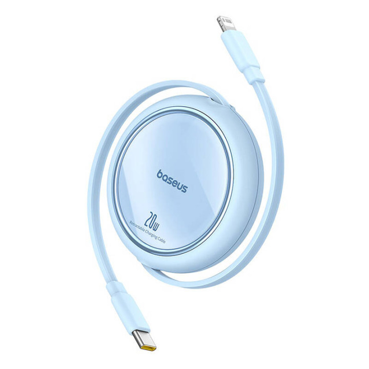 USB-кабель Baseus Free2Pull USB-C to iP 20 Вт 1 м (синий)