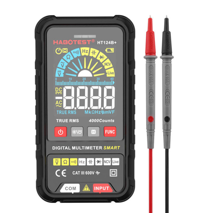 Habotest HT124B+ digitaalne universaalne multimeeter