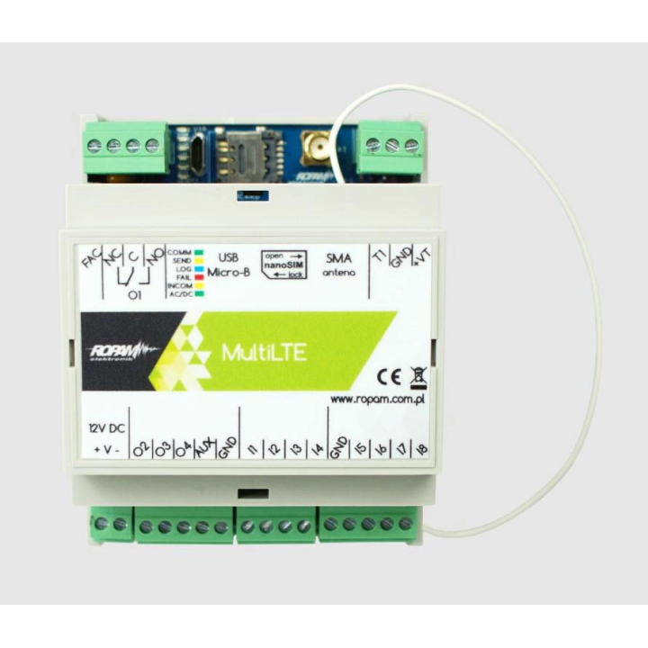 „Ropam MultiLTE-RF-D4M“ pranešimų modulis