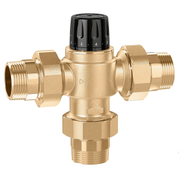 CALEFFI 523160 – termostaatsegamisventiil __LIN_KEEP_NUMBER_1", 35–65°C