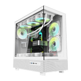 darkFlash DPX90 White Computer Case (Midi Tower)