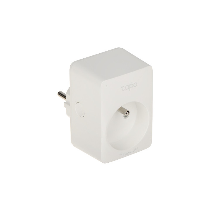 TP-Link Tapo P110 mini išmanusis Wi-Fi kištukinis lizdas su energijos stebėjimu, 16A 3680W, baltas