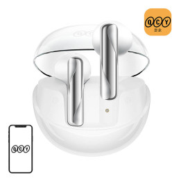 TWS QCY AilyBuds Clear T32 kõrvaklapid (valged)