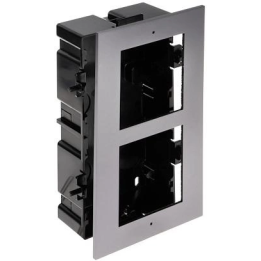 Hikvision DS-KD-ACF2/Plastic 2. paaudzes video domofona stiprinājumi, iegremdējami, ABS plastmasa