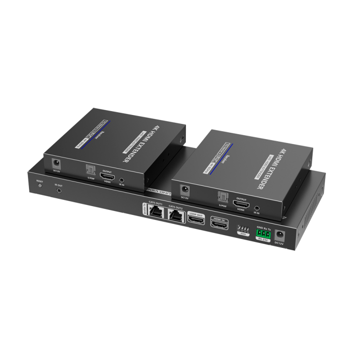 LENKENG HDMI-SPL-1x2-4K60-CAT6 HDMI skirstytuvas 1x2 4K60Hz per CAT6