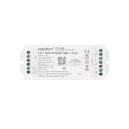 2-in-1 MONO/CCT valdiklis 12–48V 20A WiFi + 2.4G PW2