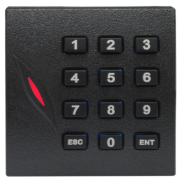 ZKTECO ZK-KR102E-MF läheduslugeja koos klahvistikuga, IP65 veekindel