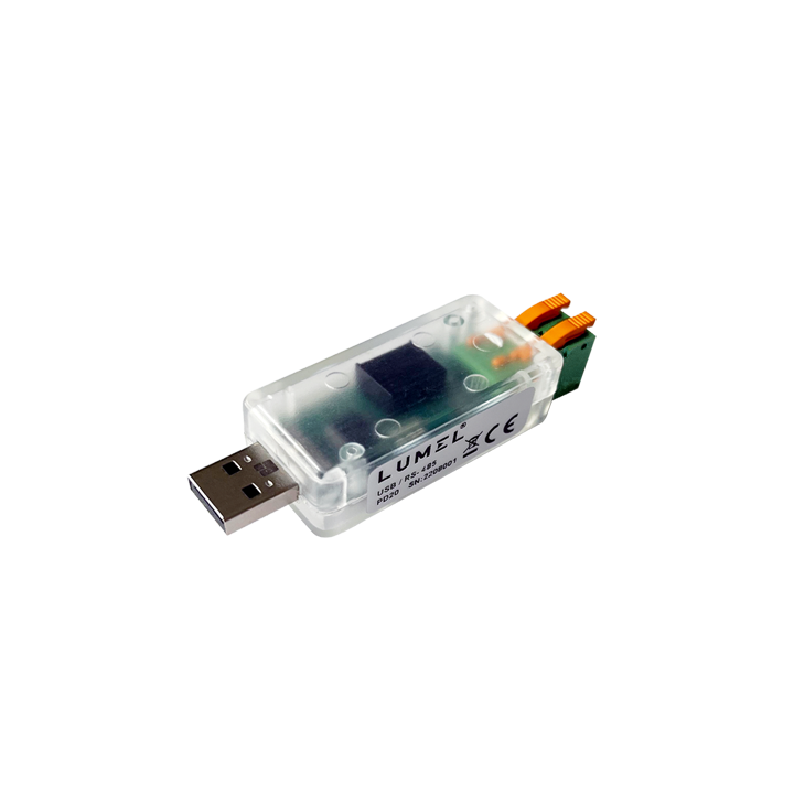 Lumel USB/RS485 liides Tööstuskonverter PD20