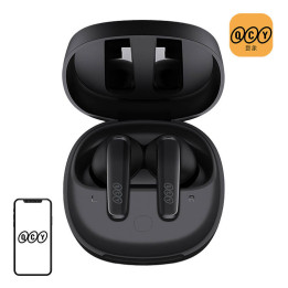 Belaidės ausinės TWS QCY T13x (juodos)