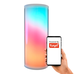 РУЧКА УМНОЙ НОЧНОЙ ЛАМПЫ RGBIC БАТАРЕЯ USB-C WIFI TUYA