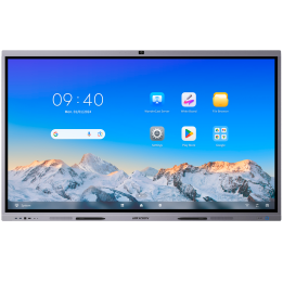 HIKVISION DS-D5C65RB/B(EDLA) 65-inch 4K UHD Interactive Flat Panel Display with Touchscreen and Google Home App