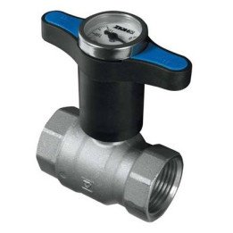 HERZ ball valve DN20 internal thread thermometer handle