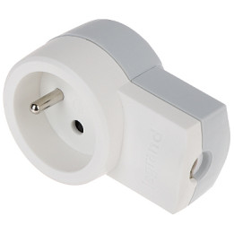 LEGRAND LE-50109 Sienas kontaktligzda 230V 16A E tipa (franču) viena ligzda balta