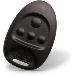 CAME SPACE SP4 (001PL0021) - 4-channel remote control with green LED, compatible with CAME 433.92 MHz receivers