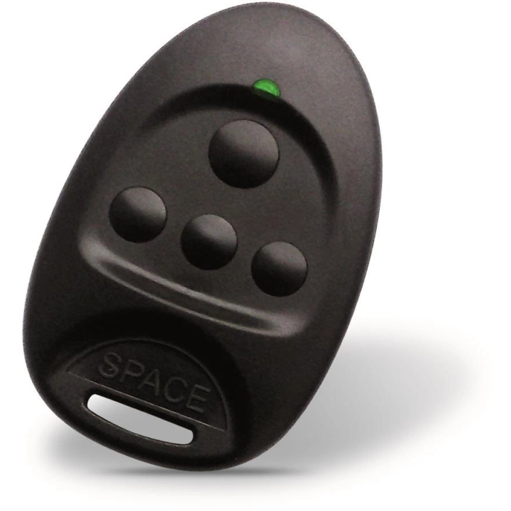 CAME SPACE SP4 (001PL0021) - 4-channel remote control with green LED, compatible with CAME 433.92 MHz receivers
