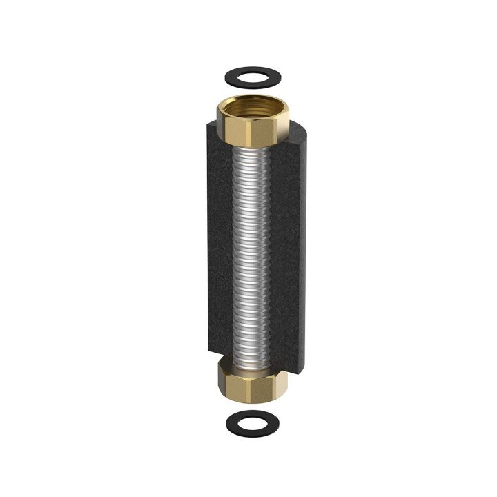 MEIBES DN25 Flexible Connection 1¼" Stainless Steel 0.5m